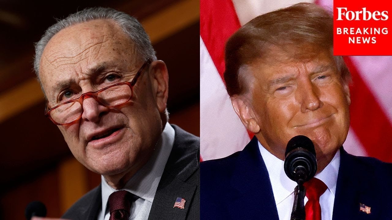 Chuck Schumer Leads Dem Briefing After House Passes Framework For GOP Budget Reconciliation