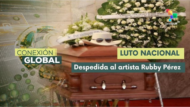 Pueblo dominicano da el último adiós al artista Rubby Pérez