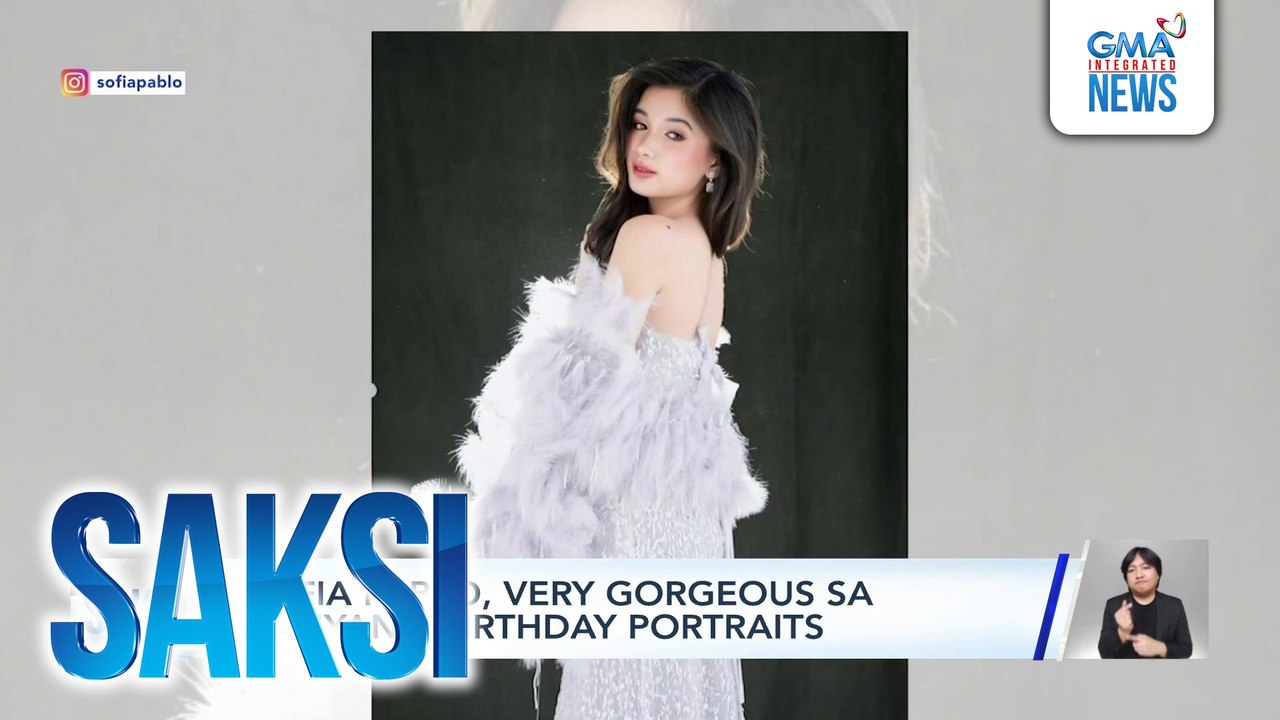 Sofia Pablo, very gorgeous sa kanyang birthday portraits | Saksi