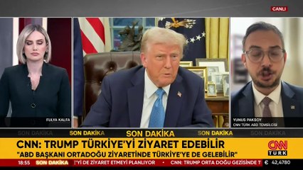 SON DAKİKA | CNN International: Trump, Türkiye'yi ziyaret edebilir