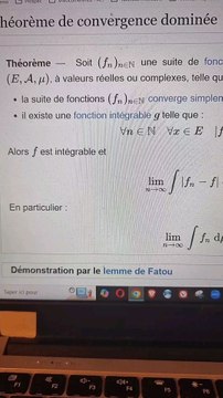 Convergence Dominée à partir d'un certain rang? 🐭Réponse.Convergence dominée à partir d'un certain rang ? #integrale #limite #convergence