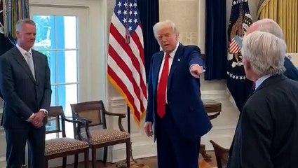 Trump brags to NASCAR drivers that friend Charles Schwab made $2bn from stock market chaos