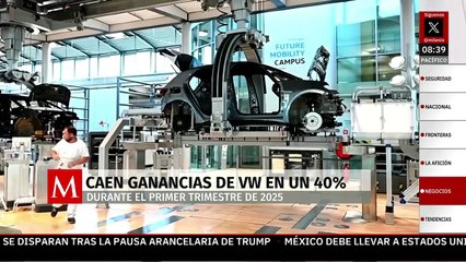Volkswagen reporta caída de ganancias en un 40% durante primer trimestre de 2025