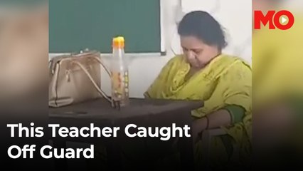Meerut teacher caught sleeping in class and it doesn’t end there