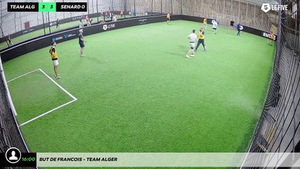 But de Francois - Team Alger