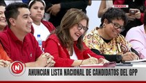 GPPSB presenta los candidatos a la Asamblea Nacional para las elecciones del 25 de mayo