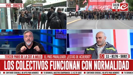 Rodo Aguiar: "UTA defiende los subsidios multimillonarios de los empresarios de colectivos"