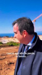 Occhiuto - Cantiere nuovo ospedale di Vibo. Lascio agli altri le parole. Io lavoro. (10.04.25)