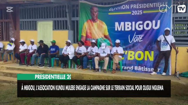 [#Reportage] Présidentielle 2025 : À Mbigou, l’association Kundu Mulebe engage la campagne sur le terrain social pour Oligui Nguema