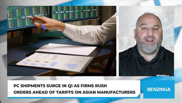 PC Shipments Surge In Q1 As Firms Rush Orders Ahead Of Tariffs On Asian Manufacturers