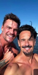 Rodrigo Santoro and Reacher together: Brazilian actor shares photo from his new movie #rodrigosantoro #alanritchson
