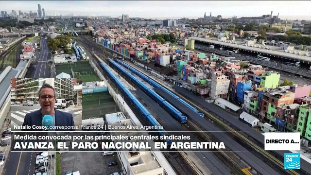 Directo a... Buenos Aires y el paro nacional de sindicatos de trabajadores