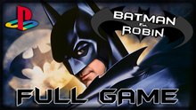 Batman & Robin FULL GAME Walkthrough Longplay (PS1)