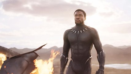 'Black Panther' Director Ryan Coogler Says Chadwick Boseman "Freaked Out" Disney Execs While Filming | THR News Video