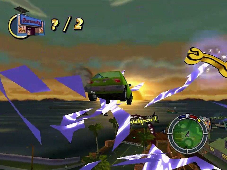 Die Simpsons Hit and Run Renn-Königin der Streber