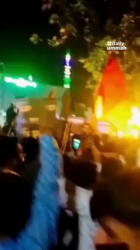 Hindistan’da cami önünde Allah’a ve İslam'a hakaret edildi!