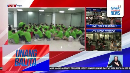 88 Chinese na sangkot umano sa mga POGO, ipina-deport sa China ngayong umaga | Unang Balita