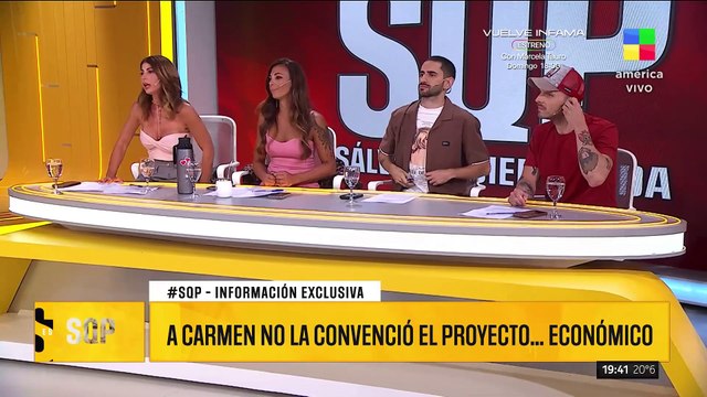 😍 Yanina Latorre y Carmen Barbieri SE RECONCILIARON EN VIVO