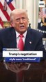 Ex-presidential speech writer: Trump’s negotiation style more traditional
