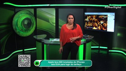 Apple leva 600 toneladas de iPhones aos EUA para fugir do tarifaço