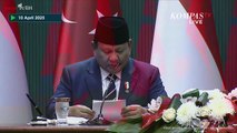 Bertemu Erdogan, Prabowo Ungkap Rencana Besar Indonesia-Turkiye