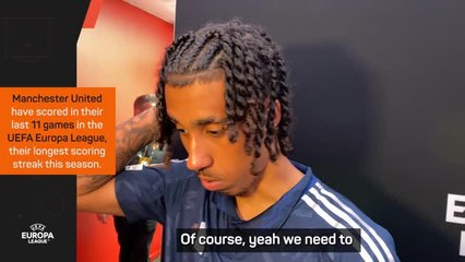 “We 100% trust the coach” - Yoro on Amorim as United look ahead to return leg