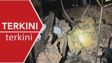 [TERKINI] Tanah runtuh di Kampung Orang Asli Batu 12 Gombak