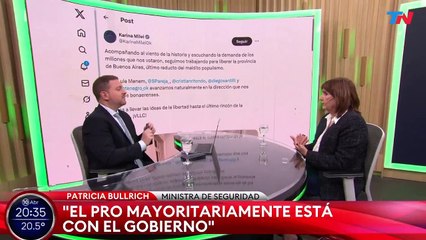 Patricia Bullrich le respondió con dureza a Mauricio Macri: “Está aislado, peleado con el mundo”