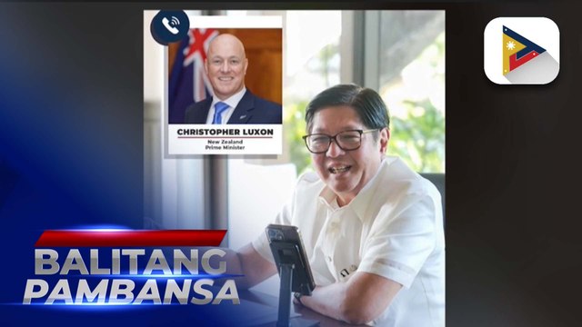 PBBM at New Zealand Prime Minister Luxon, nagkausap hinggil sa pagpapalakas ng kalakalan...