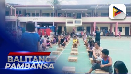 DSWD, tiniyak na sapat ang supply ng family food packs para sa mga apektado ng pag-alboroto...