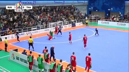 Rússia 3x2 Thailand   - SAT Futsal Championship  2025