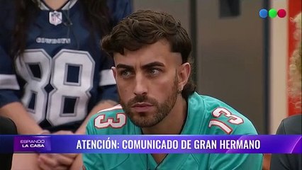 El comunicado de Gran Hermano para Ulises