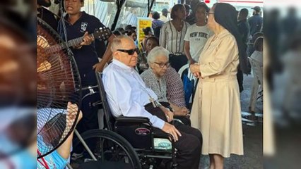 Cardenal López Rodríguez acudió a zona de la tragedia del Jet Set