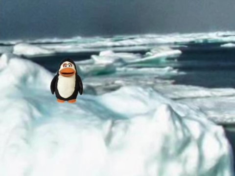 Jim Henson's Milo The Penguin and Friends - Sliding Down The Ice and Rocket Crashes Scene (2011)