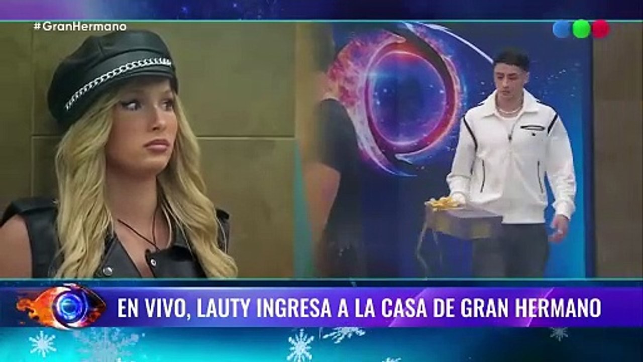 Lauty Gram entró a Gran Hermano 2024 y sorprendió a Lucía Patrone con una fuerte declaración de amor