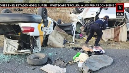 Hidalgo registra más de 5 mil siniestros de tránsito durante 2025