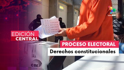 Ecuador inicia jornada electoral 2025 con voto de personas privadas de libertad