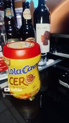 en una fría noche aquí en Tijuana nada mejor que un colacao caliente botanas y bebidas