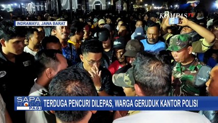Warga Geruduk Polsek Cikedung Indramayu, Desak Polisi Tindak Tegas Pelaku Pencurian