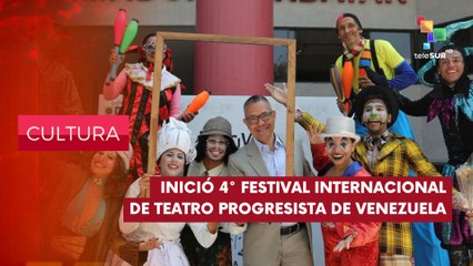 4º Festival Internacional de Teatro Progresista  CULTURA EDICIÓN CENTRAL 10-04-2025