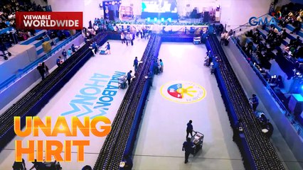 Longest Line attempt ng Pancit Malabon para sa Guinness World Record ng Malabon City | Unang Hirit