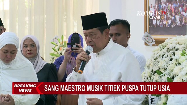 [FULL] Sambutan Presiden ke-6 RI SBY saat Melayat ke Rumah Duka Titiek Puspa