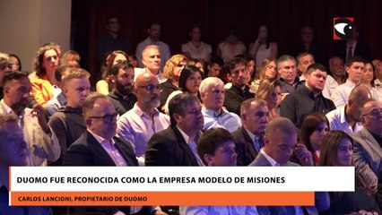 Duomo fue reconocida como la empresa modelo de Misiones