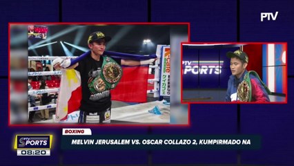 Melvin Jerusalem vs. Oscar Collazo 2, kumpirmado na