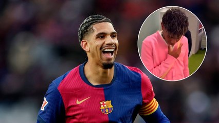 Ronald Araujo se 'burla' del outfit de Lamine Yamal