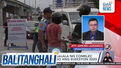 Panayam kay Atty. John Rex Laudiangco, spokesperson, Comelec (April 11, 2025) | Balitanghali