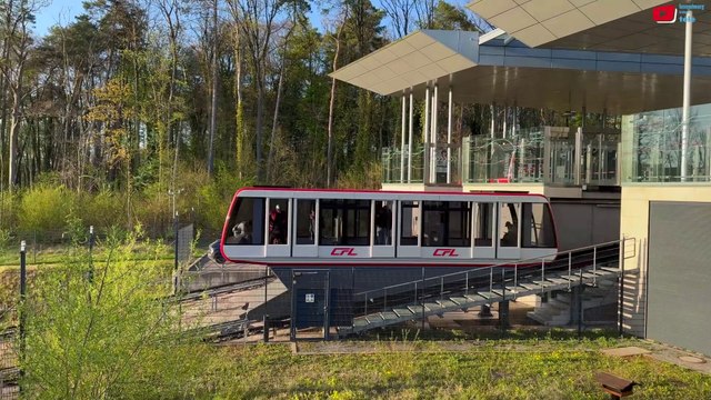 Luxembourg | Le Funiculaire Pfaffenthal Kirchberg | Luxembourg Bretagne Télé