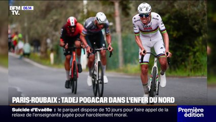 Tadej Pogacar va disputer son premier Paris-Roubaix ce dimanche