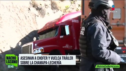 El chofer de un tráiler murió baleado sobre la autopista Chamapa-Lechería