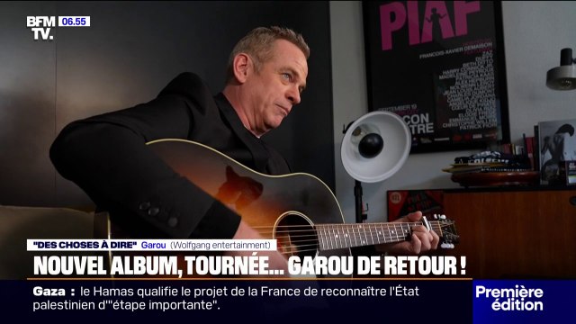 Garou de retour avec son nouvel album Un meilleur lendemain et une tournée